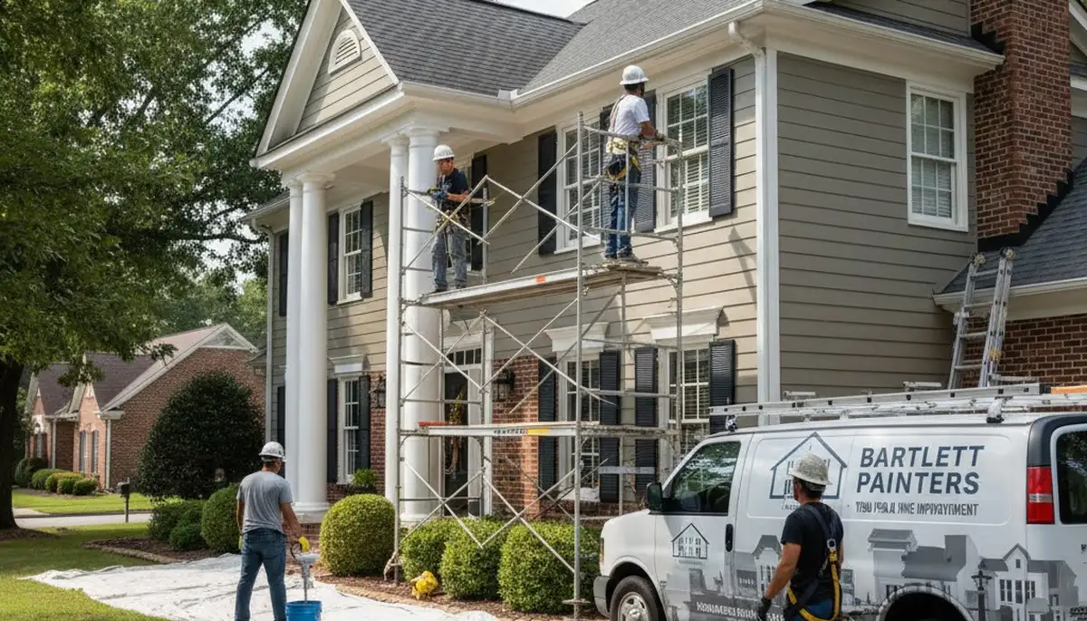 Painting contractors in Memphis, TN applying professional residential and commercial paint services