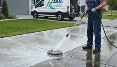 Concrete pressure cleaning in Memphis, TN for driveways, patios, and walkways