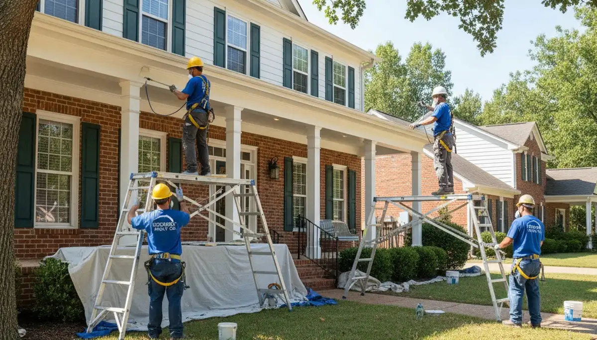 Painting contractor in Memphis, TN providing professional interior and exterior house painting services