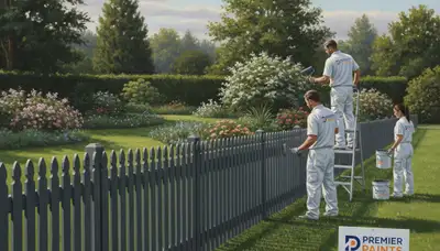 Fence painting service in Memphis, TN protecting wood and boosting curb appeal