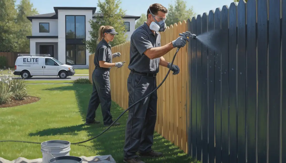 Fence painting service in Memphis, TN protecting wood and boosting curb appeal