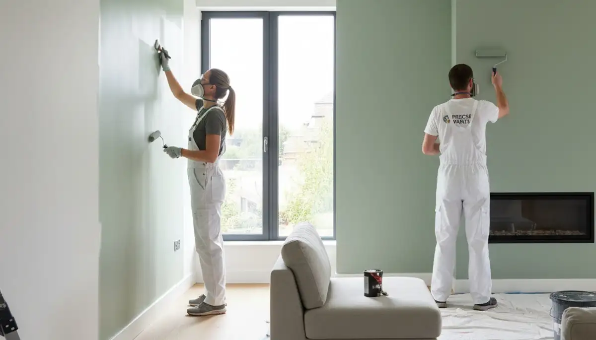 Interior house painting in Memphis, TN by Memphis Paint Pros for smooth, durable room finishes