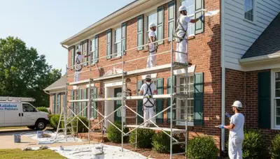 Painting crew providing professional interior and exterior painting services in Memphis, TN