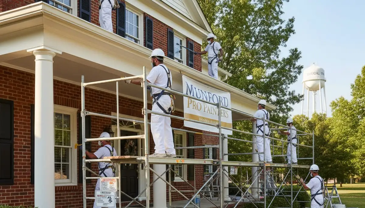 Memphis, TN painting contractor team providing interior and exterior house painting services