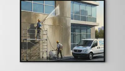 Memphis, TN pressure washing to remove mildew and grime from a home exterior